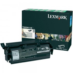 Lexmark T650H11E изкупуване на празна черна тонер касета