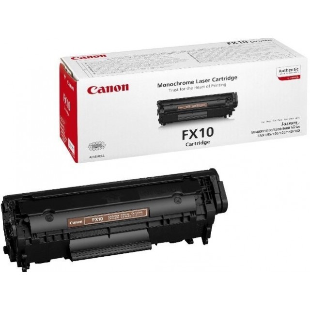 Canon FX-10 изкупуване на празна черна тонер касета