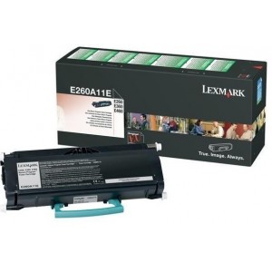 Lexmark E260A11E изкупуване на празна черна тонер касета
