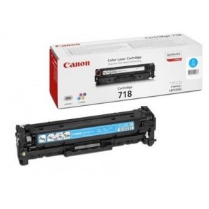 Canon CRG-718C изкупуване на празна синя тонер касета