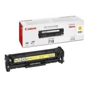 Canon CRG-718Y изкупуване на празна жълта тонер касета