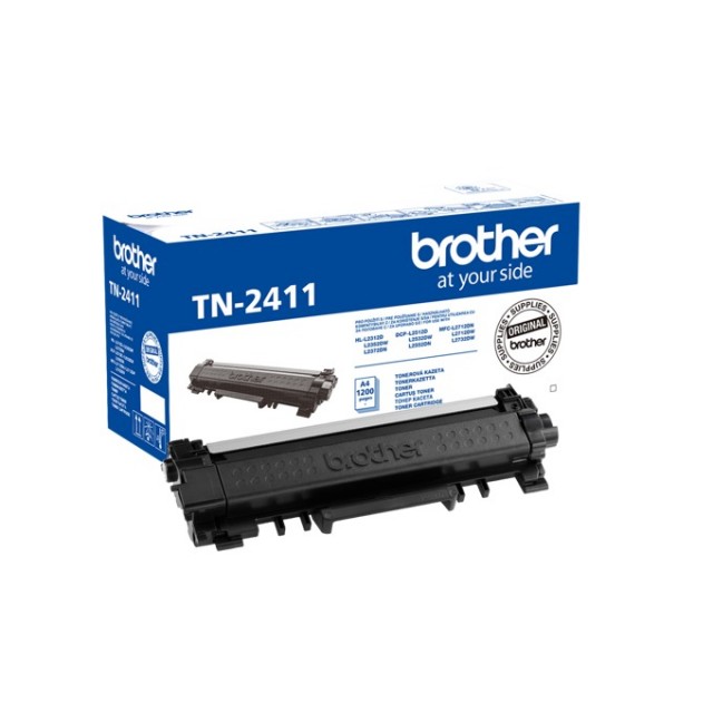 Brother TN-2411 изкупуване на празна черна тонер касета
