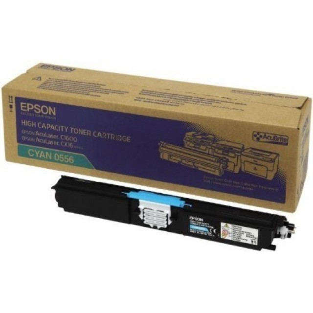 Epson C13S050556 оригинална синя тонер касета