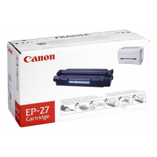 Canon EP-27 оригинална черна тонер касета