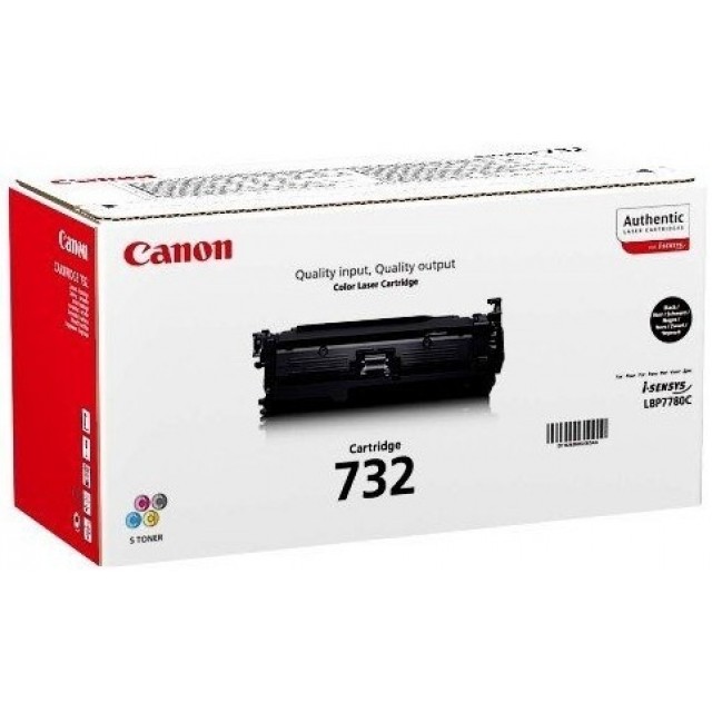 Canon CRG-732B оригинална черна тонер касета