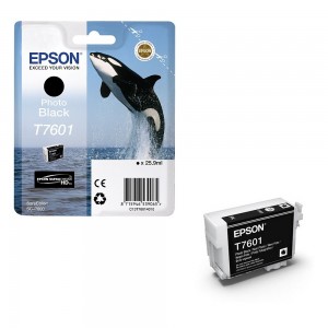 Epson T7601 фото черна мастилена касета