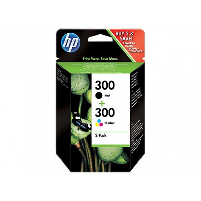 HP CN637EE черна и трицветна мастилени касети 300