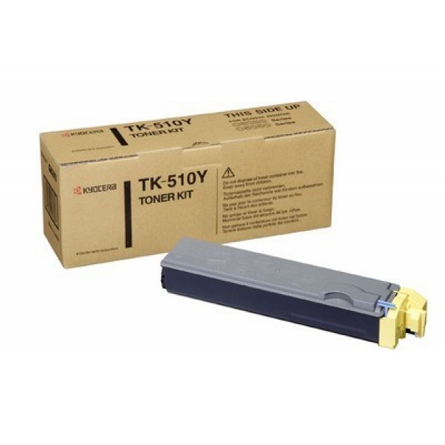 Kyocera TK-510Y оригинална жълта тонер касета