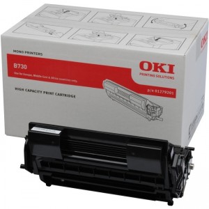 OKI 01279201 оригинална черна тонер касета за B730