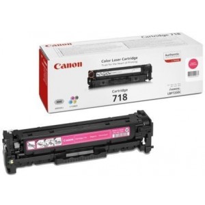 Canon CRG-718M оригинална червена тонер касета