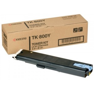 Kyocera TK-800Y оригинална жълта тонер касета