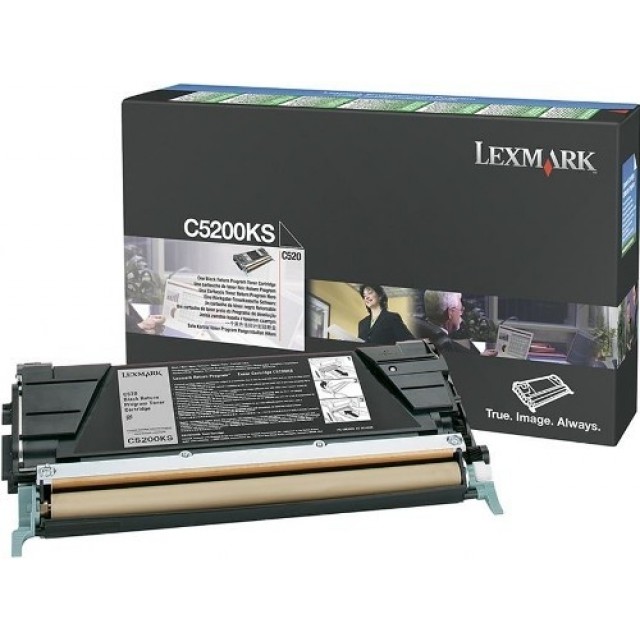 Lexmark C5200KS оригинална черна тонер касета (Return Program)