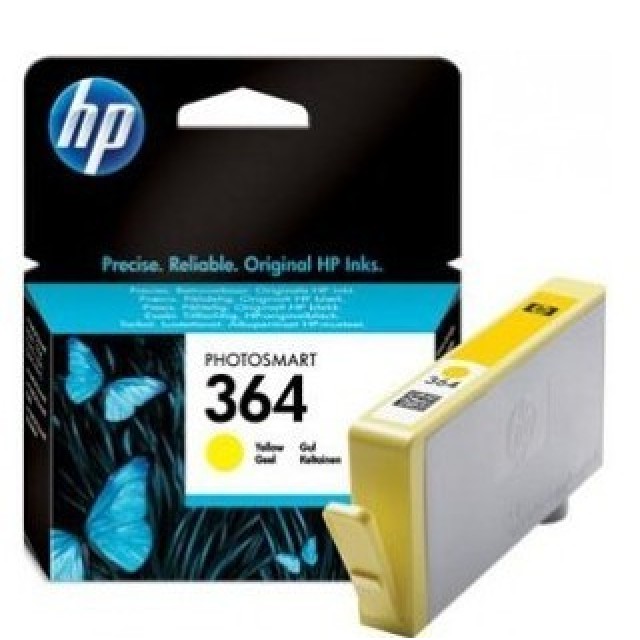 HP CB320EE жълта мастилена касета 364