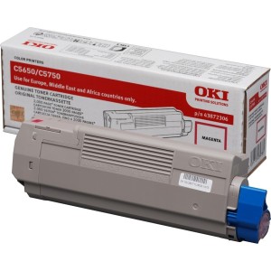 OKI 43872306 оригинална червена тонер касета за C5650/C5750