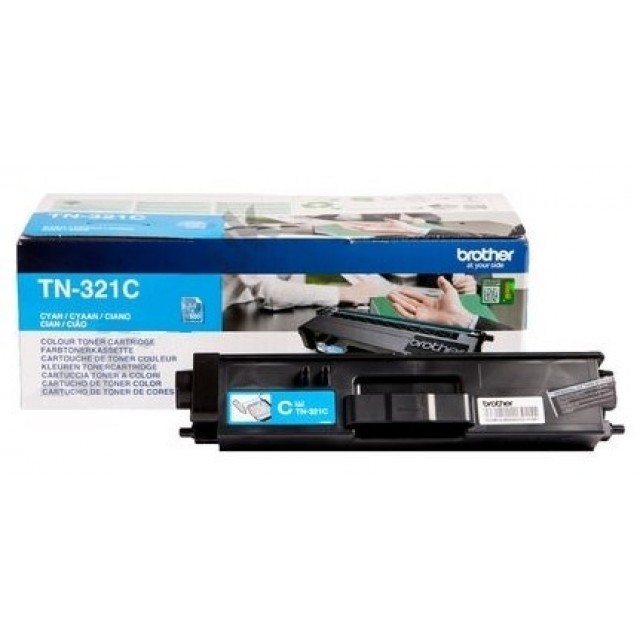 Brother TN-321C оригинална синя тонер касета