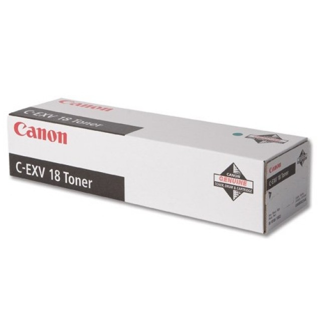 Canon C-EXV 18 оригинална черна тонер касета