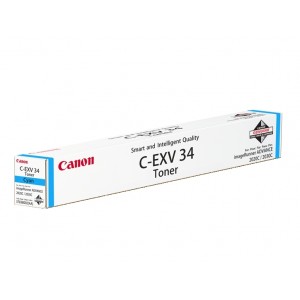 Canon C-EXV 34C оригинална синя тонер касета