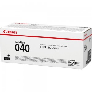 Canon CRG-040 BK оригинална черна тонер касета