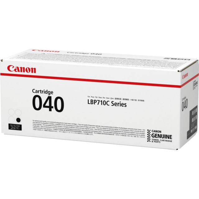 Canon CRG-040 BK оригинална черна тонер касета