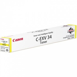 Canon C-EXV 34Y оригинална жълта тонер касета