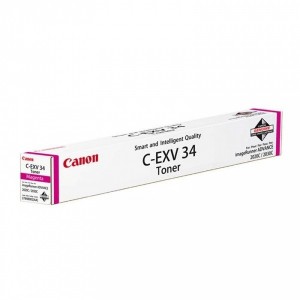 Canon C-EXV 34M оригинална червена тонер касета