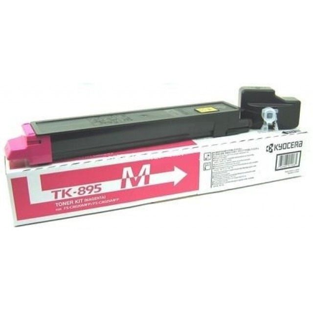 Kyocera TK-895M оригинална червена тонер касета