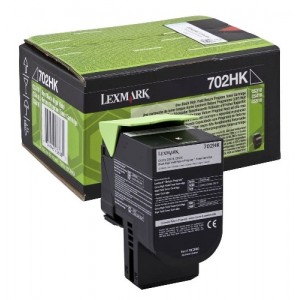 Lexmark 70C2HK0 оригинална черна тонер касета (Return Program)
