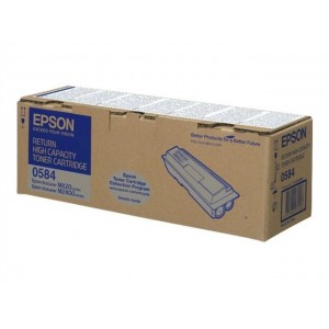 Epson C13S050584 оригинална черна тонер касета (return program)