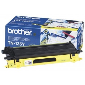 Brother TN-135Y оригинална жълта тонер касета