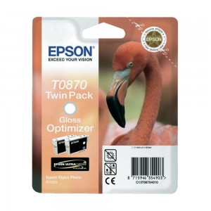 Epson T0870 двоен пакет мастилени гланц касети