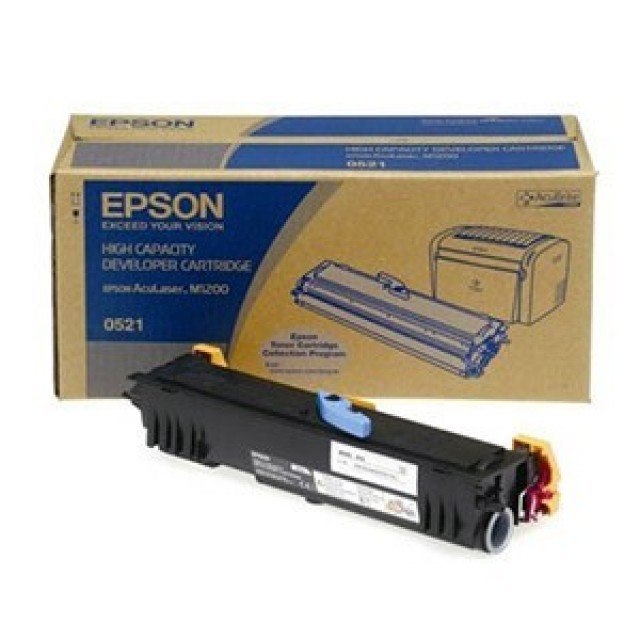 Epson C13S050521 оригинална черна тонер касета