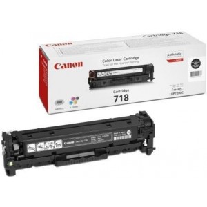 Canon CRG-718B оригинална черна тонер касета