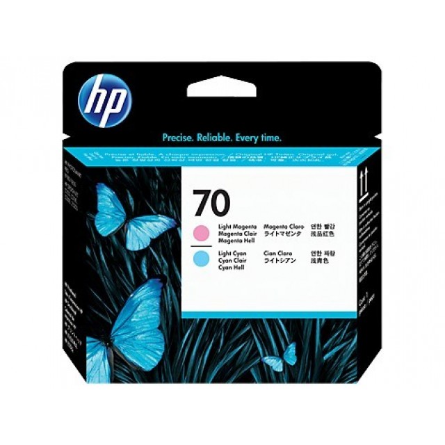 HP C9405A светло червена и светло синя печатаща глава 70