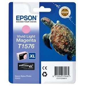 Epson T1576XL ярко светлочервена мастилена касета