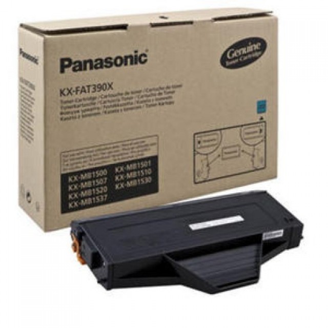 Panasonic KX-FAT390 оригинална черна тонер касета