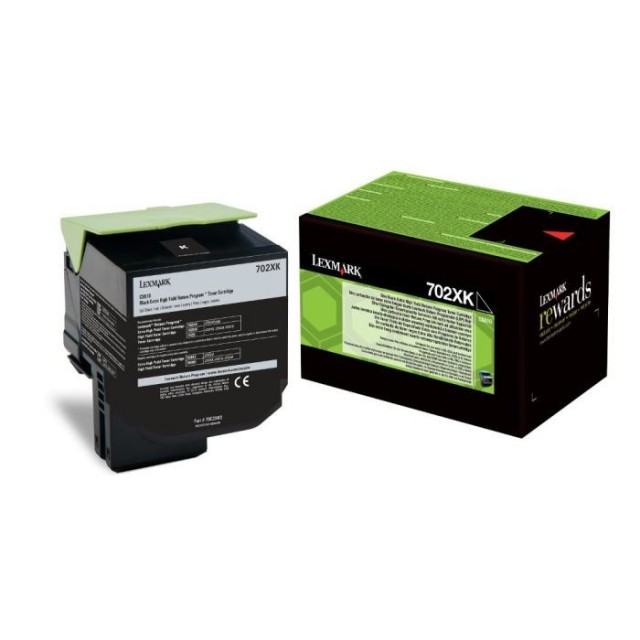 Lexmark 70C2XK0 оригинална черна тонер касета (Return Program)