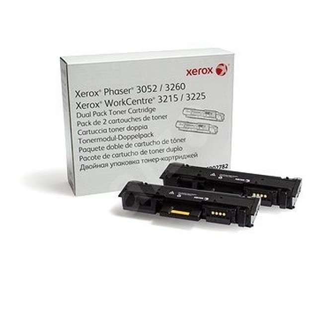 Xerox 106R02782 двоен пакет оригинални черни тонер касети