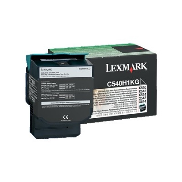 Lexmark C540H1KG оригинална черна тонер касета (Return Program)