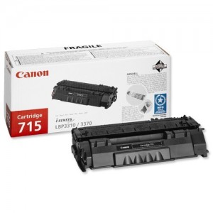Canon CRG-715 оригинална черна тонер касета