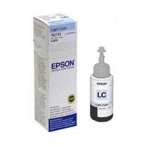 Epson T6735 светлосиньо мастило бутилка