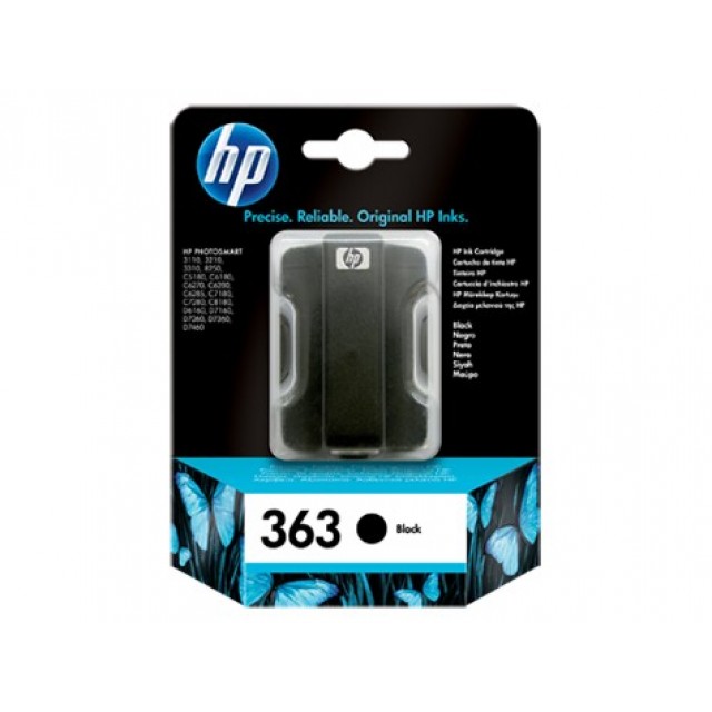 HP C8721EE черна мастилена касета 363