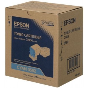 Epson C13S050592 оригинална синя тонер касета