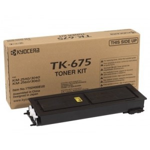 Kyocera TK-675 оригинална черна тонер касета