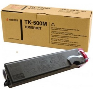 Kyocera TK-500M оригинална червена тонер касета
