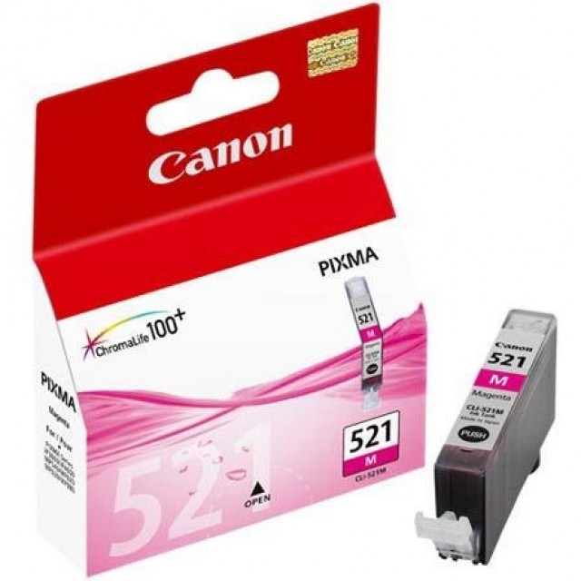 Canon CLI-521M червена мастилена касета
