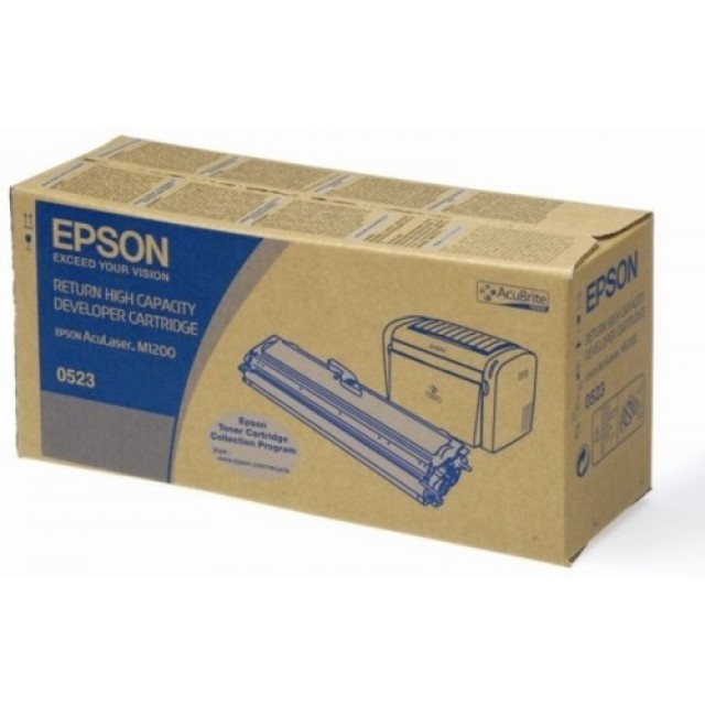 Epson C13S050523 оригинална черна тонер касета (return program)