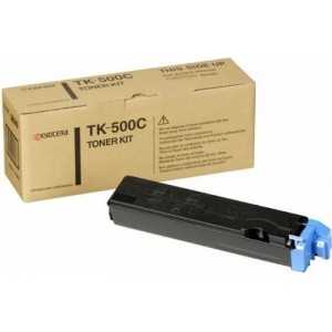 Kyocera TK-500C оригинална синя тонер касета