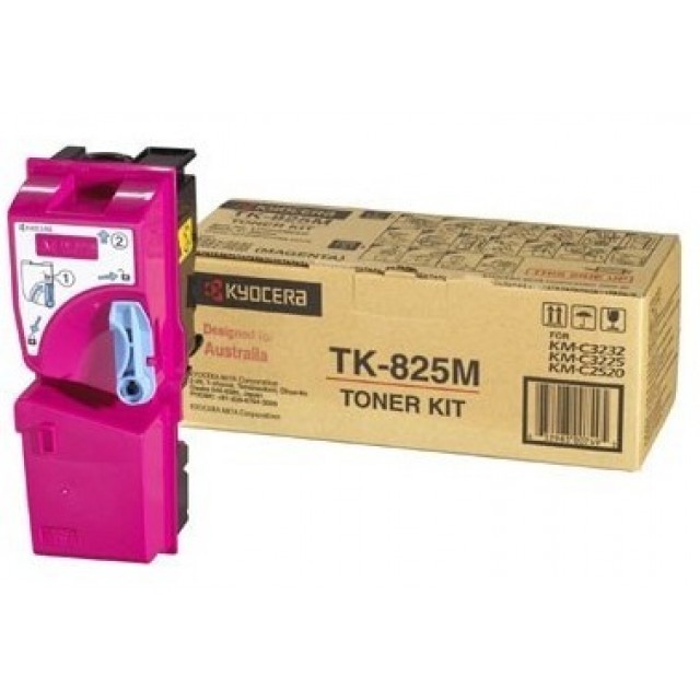 Kyocera TK-825M оригинална червена тонер касета