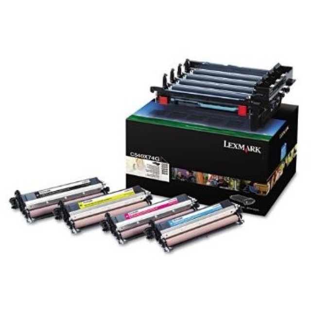 Lexmark C540X74G пакет CMYK оригинални барабанни модули