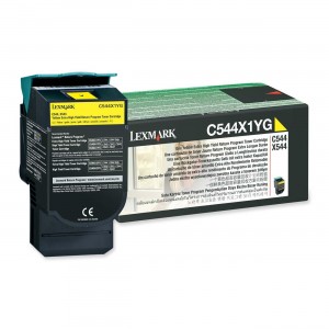 Lexmark C544X1YG оригинална жълта тонер касета (Return Program)